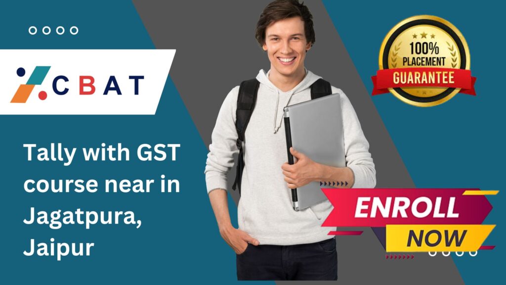 Tally with GST course near in Jagatpura, Jaipur